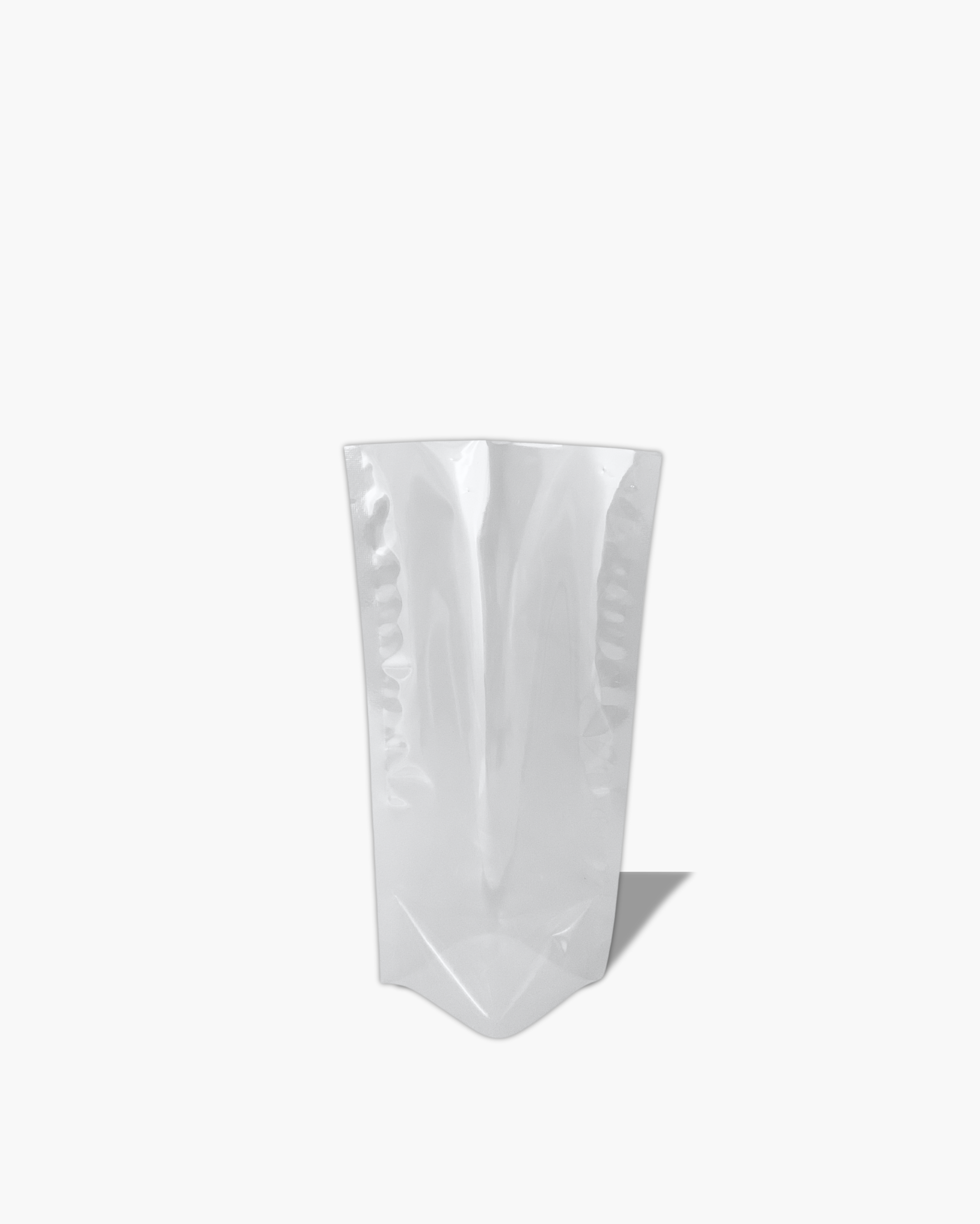 100 pcs All Clear Stand Up Pouch no ziplock