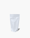 Half Clear Half White Stand Up Pouch with Ziplock