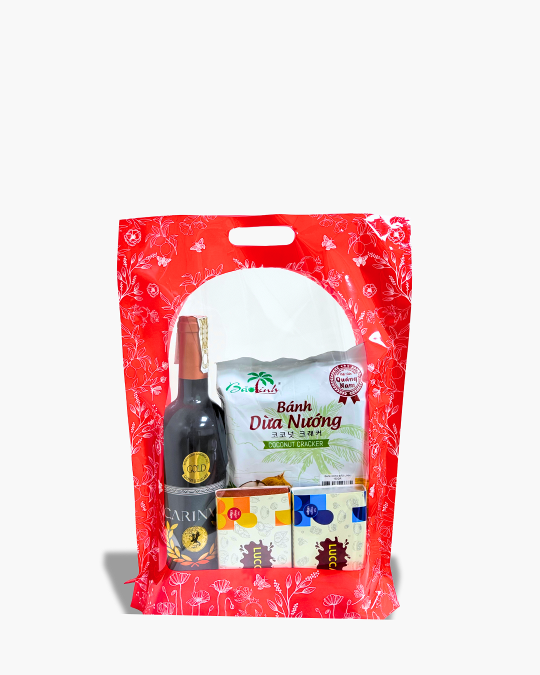 100 pcs Printed Colored Gift Bag